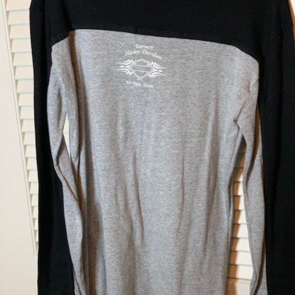 Ladies Large Harley Davidson Long Sleeve Top - Picture 2 of 3